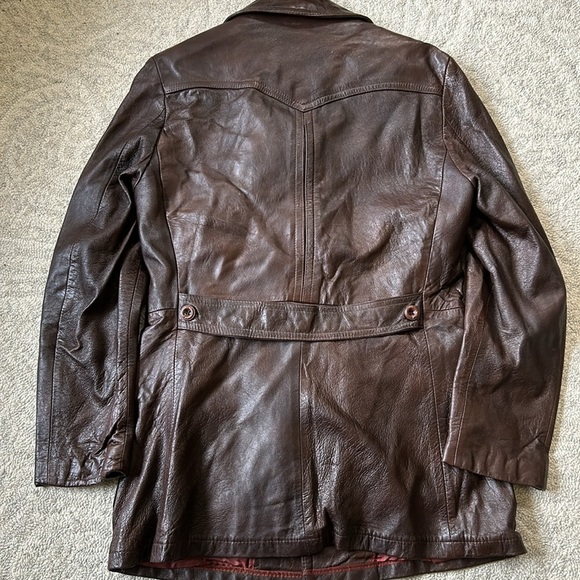 Vintage Mac Mor Leather Jacket 38 - Picture 4 of 7